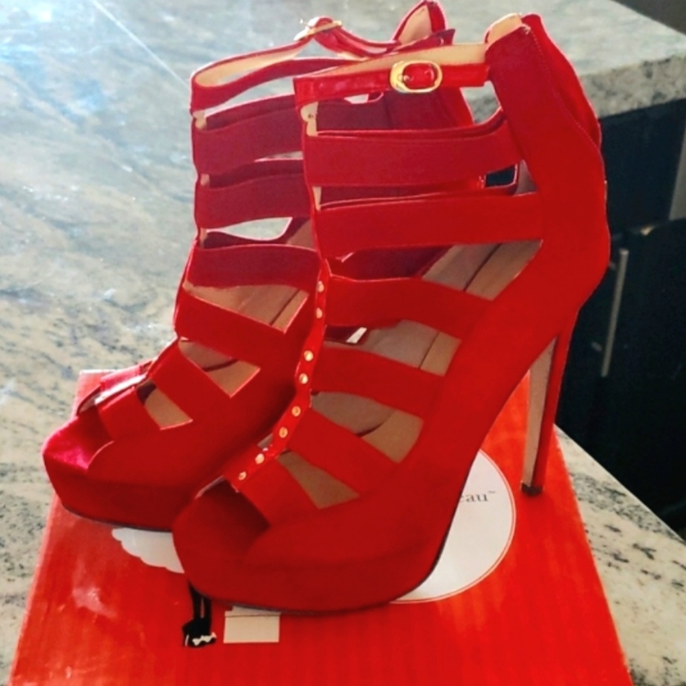 Sandels stilettos platform
